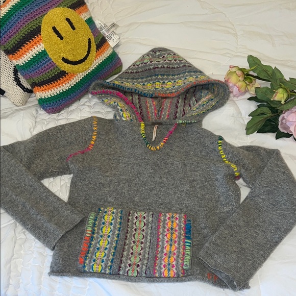 Free People Other - Free People Sweater 🐣🐰with Multicolor Accents